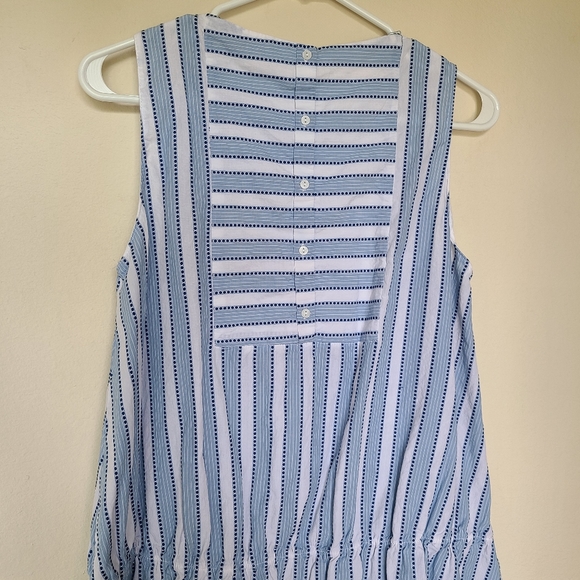 ☆Zara Trafaluc collection blue and white tunic☆ - Picture 5 of 6